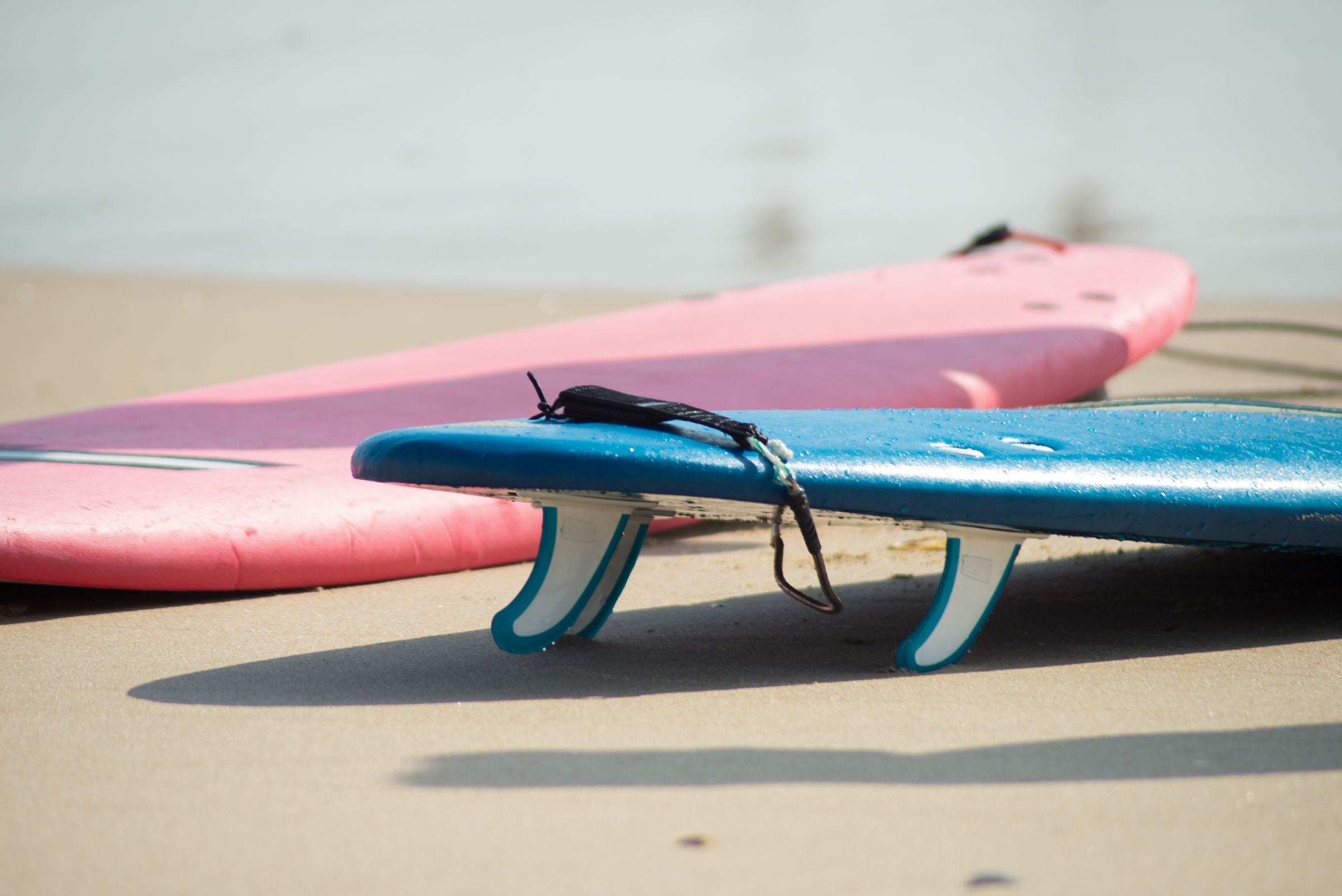 Surfboards on the beach
